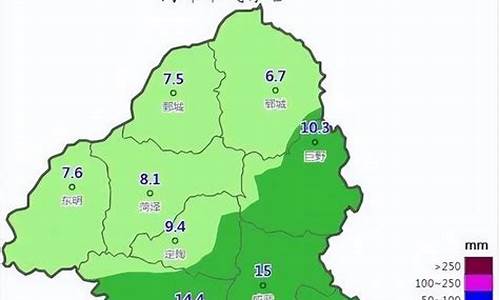 菏泽天气预报10天_菏泽天气预报10天